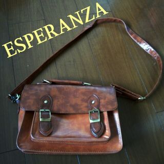 エスペランサ(ESPERANZA)の新品★ベルト付き2wayバック(ショルダーバッグ)