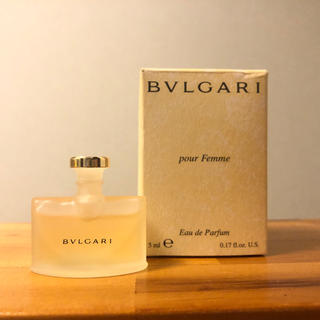ブルガリ(BVLGARI)の【BVLGARI】プールファム　オードパルファム　香水5ml(香水(女性用))