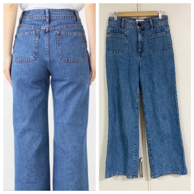 IENA(イエナ)の1回着　イエナ　Rouje denim SWAN サイズ40 レディースのパンツ(デニム/ジーンズ)の商品写真