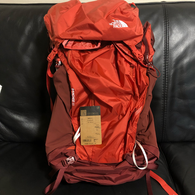 THE NORTH FACE(ザノースフェイス)のTHE NORTH FACEノースフェイス リュック バンチー65赤レディースS スポーツ/アウトドアのアウトドア(登山用品)の商品写真