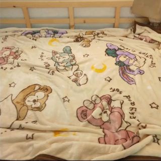 ディズニー(Disney)の‼️新品‼️ 眠りダッフィーフレンズのスウィート・ドリームス　毛布(毛布)