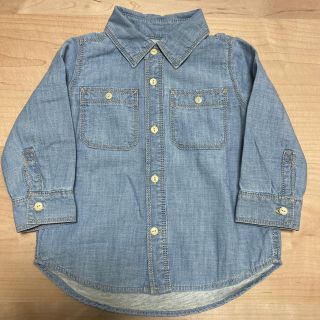 ベビーギャップ(babyGAP)のGAP デニムシャツ 90(ブラウス)