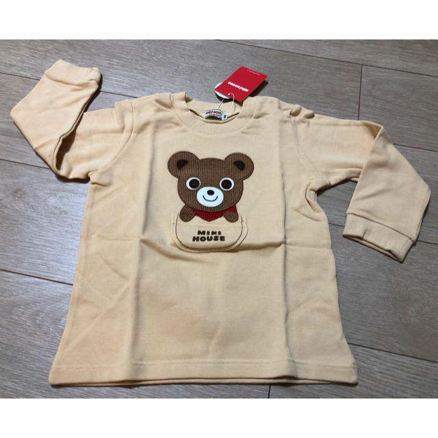 mikihouse(ミキハウス)の【新品】ミキハウス  キッズトレーナー　100 キッズ/ベビー/マタニティのキッズ服男の子用(90cm~)(Tシャツ/カットソー)の商品写真