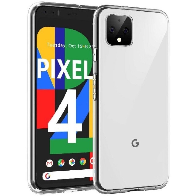 新品:送料無料 Google pixel 4a クリアケース 透明 スマホ/家電/カメラのスマホアクセサリー(Androidケース)の商品写真