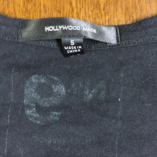 HOLLYWOOD MADE(ハリウッドメイド)のHollywood ＡラインTシャツS レディースのトップス(Tシャツ(半袖/袖なし))の商品写真