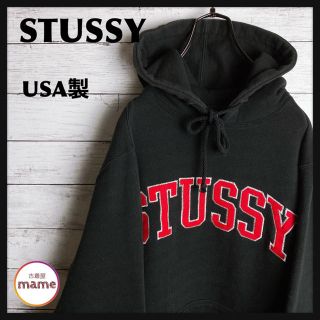 ステューシー(STUSSY)の【オススメ‼︎】【USA製】STUSSY◎ビッグロゴ パーカー(パーカー)