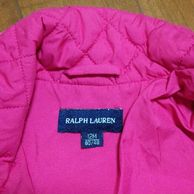 Ralph Lauren(ラルフローレン)のセール♡ラルフローレン キルティング コート キッズ/ベビー/マタニティのベビー服(~85cm)(ジャケット/コート)の商品写真