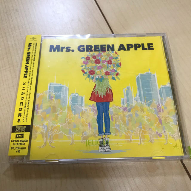 ミセスMrs.GREEN APPLE どこかで日は昇る 初回限定盤　帯付き