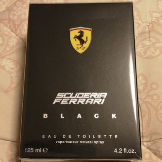 フェラーリ(Ferrari)の【新品】フェラーリ　ブラック　125ml(香水(男性用))