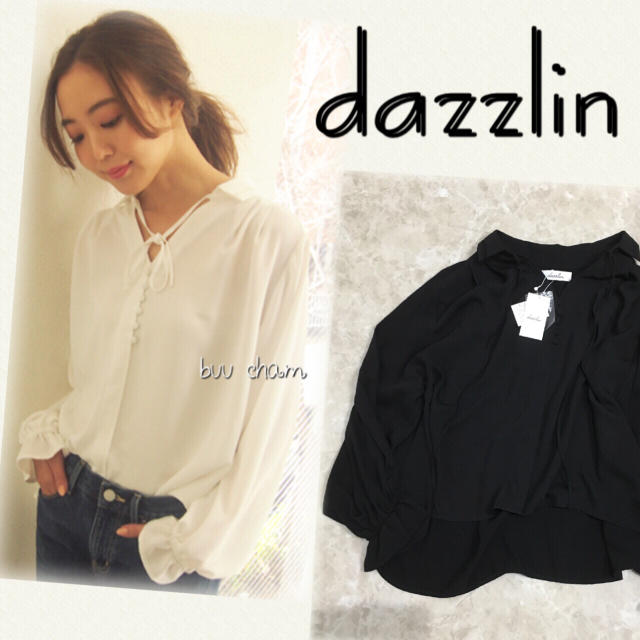 dazzlin(ダズリン)のdazzlin♡抜き襟ドルマンスリーブブラウス レディースのトップス(シャツ/ブラウス(長袖/七分))の商品写真