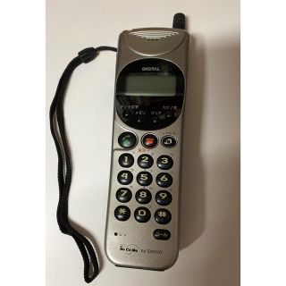 サンヨー(SANYO)のガラケー 1996年製 DoCoMo by SANYO SA201 三洋電機㍿(携帯電話本体)