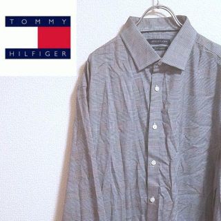 トミーヒルフィガー(TOMMY HILFIGER)の90'S風 トミーヒルフィガー グレンチェックシャツ ゆるだぼ (シャツ)