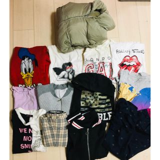 バーバリー(BURBERRY)のギャル系女の子160cm13点セット☆バーバリーも！(Tシャツ/カットソー)