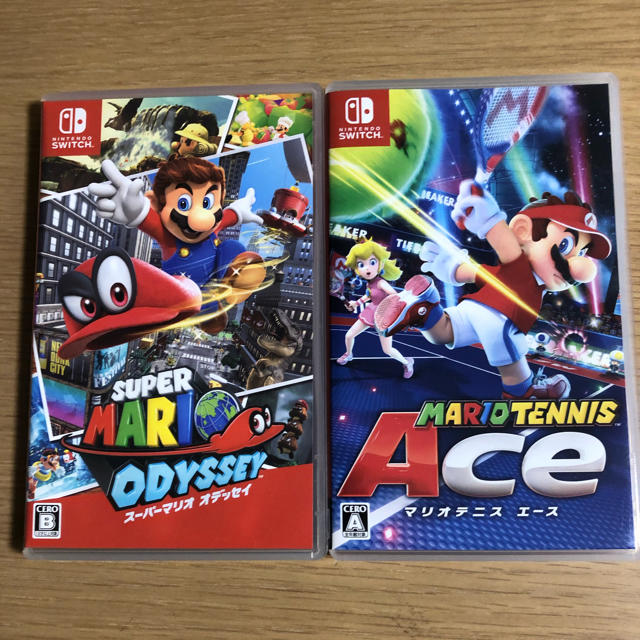 Nintendo Switch - マリオテニスエースとスーパーマリオオデッセイ