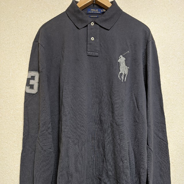 POLO RALPH LAUREN(ポロラルフローレン)の【新品】ラルフローレン ビッグポニー ポロシャツ長袖 メンズのトップス(ポロシャツ)の商品写真