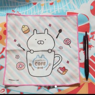 うさまるカフェ購入　クロス(キャラクターグッズ)