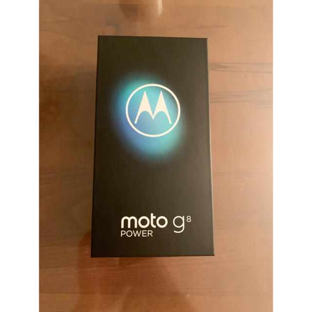 新品 モトローラ moto g8 POWER カプリブルースマホ