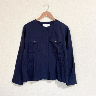 ユナイテッドアローズグリーンレーベルリラクシング(UNITED ARROWS green label relaxing)のgreen label relaxing ウエストギャザーワーク ブルゾン(ブルゾン)