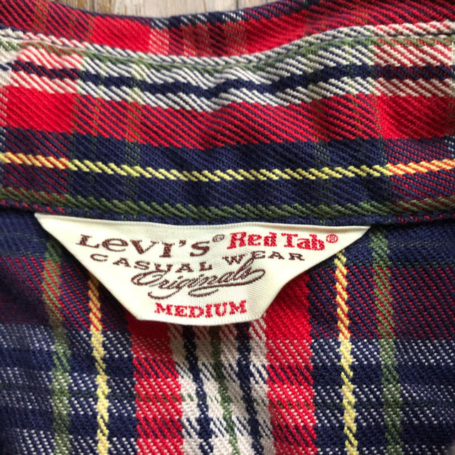 Levi's(リーバイス)の美品【Levi's】 ネルシャツ　Mサイズ　 メンズのトップス(シャツ)の商品写真