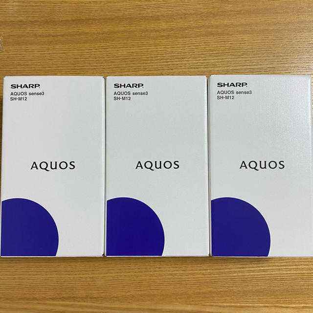 格安新品 AQUOS 計3台セット 黒1銅2 sh-m12 sense3 【新品未開封】AQUOS - スマートフォン本体 格安新品 AQUOS 計3台セット 黒1銅2 sh-m12 sense3 【新品未開封】AQUOS - スマートフォン本体