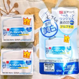 ノエビア(noevir)のｻﾅ なめらか本舗 豆乳ｲｿﾌﾗﾎﾞﾝ 薬用美白ｼﾞｪﾙ(オールインワン化粧品)