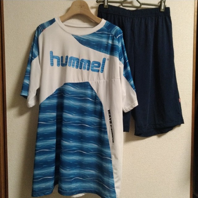 hummel(ヒュンメル)のhummel ハンドボール　上下セット　Oサイズ スポーツ/アウトドアのサッカー/フットサル(ウェア)の商品写真