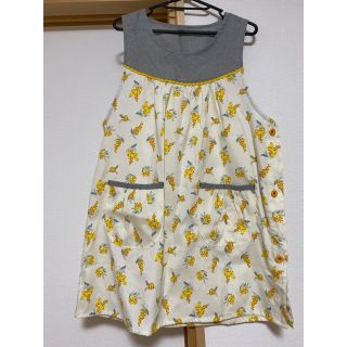 【専用】エプロン　保育士　ミモザ(その他)