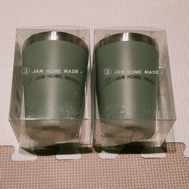 JAM HOME MADE & ready made(ジャムホームメイドアンドレディメイド)のファミリーマート限定JAM HOME MADE タンブラー　グレー2個セット インテリア/住まい/日用品のキッチン/食器(タンブラー)の商品写真