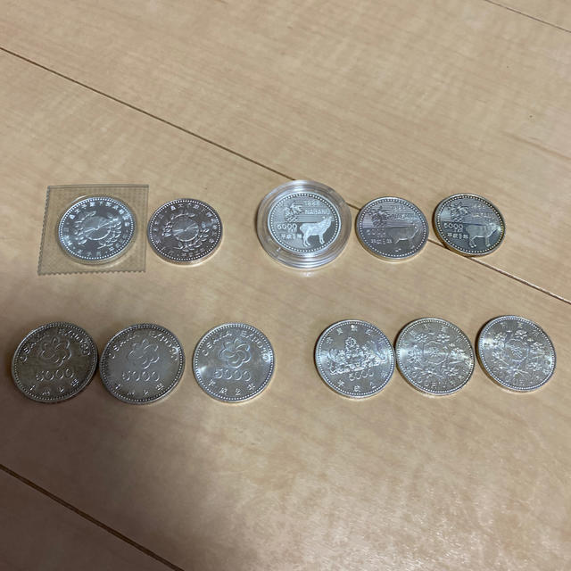 ☆記念硬貨☆ 5千円銀貨幣 11枚