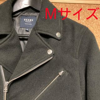 ビームス(BEAMS)の[ 期間限定値下げ ]ライダースジャケット　黒　Mサイズ(ライダースジャケット)