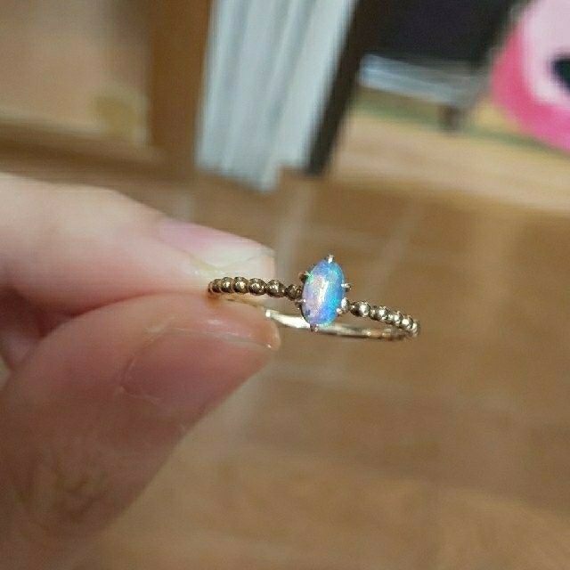 K10♡オパールリング レディースのアクセサリー(リング(指輪))の商品写真