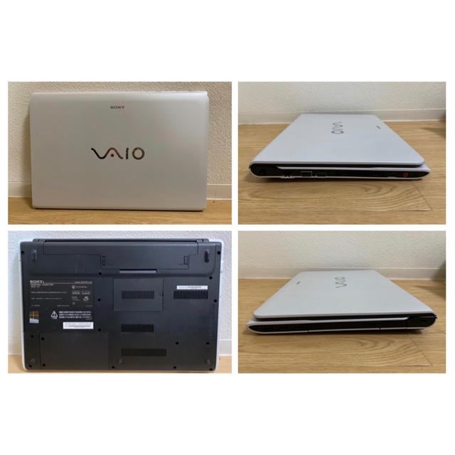 SONY ノートパソコン VAIO SVE15124CJW 箱付き | フリマアプリ ラクマ