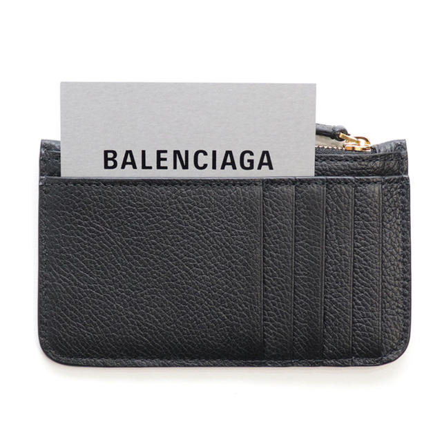 Balenciaga(バレンシアガ)の新品 バレンシアガ コインケース付きカードケース フラグメントケース ブラック レディースのファッション小物(コインケース)の商品写真