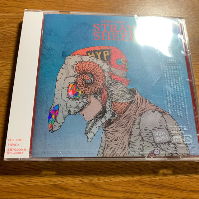 「STRAY SHEEP」 米津玄師 初回限定盤 CD シリアルナンバー封入 エンタメ/ホビーのCD(ポップス/ロック(邦楽))の商品写真