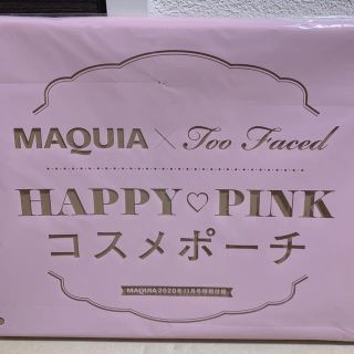 トゥフェイス(Too Faced)のマキア　付録のみ(ポーチ)