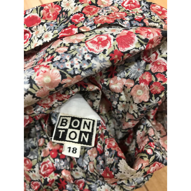 Bonpoint(ボンポワン)のボントン　BONTON リバティ　ブラウス　18m キッズ/ベビー/マタニティのベビー服(~85cm)(シャツ/カットソー)の商品写真