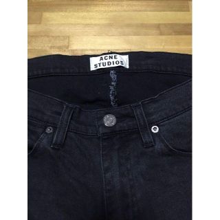 アクネ(ACNE)の扶養家族有り様専用　ACNE studios MAX Black Damaged(デニム/ジーンズ)