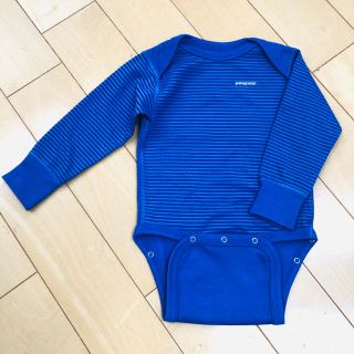 パタゴニア(patagonia)のpatagonia パタゴニア ロンパース　6M 美品(ロンパース)