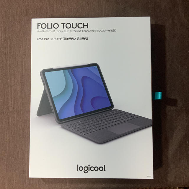 ロジクールのfolio touch 第1、第2世代のiPad Pro11用スマホアクセサリー