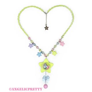 アンジェリックプリティー(Angelic Pretty)のstar toy ネックレス イエロー(ネックレス)