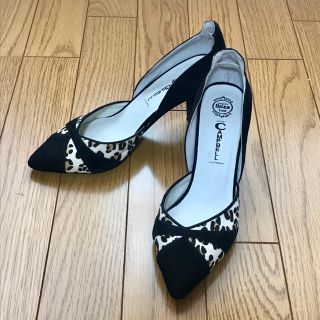 ジェフリーキャンベル(JEFFREY CAMPBELL)のジェフリーキャンベル ヒョウ柄ハラコパンプス(ハイヒール/パンプス)