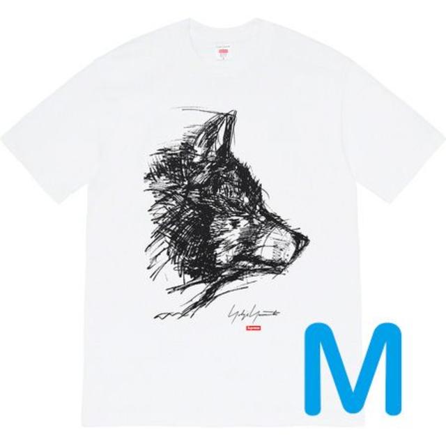 White白サイズ新品送料込 Yohji Yamamoto Wolf Tee 白M