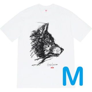 シュプリーム(Supreme)の新品送料込 Yohji Yamamoto Wolf Tee 白M(Tシャツ/カットソー(半袖/袖なし))