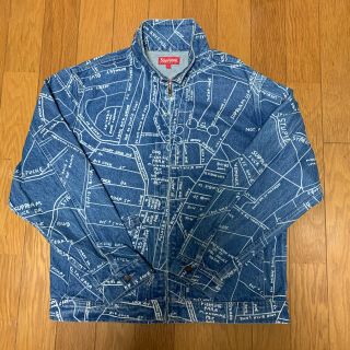 シュプリーム(Supreme)の青L Supreme 19SS Gonz Map Work Jacket (Gジャン/デニムジャケット)