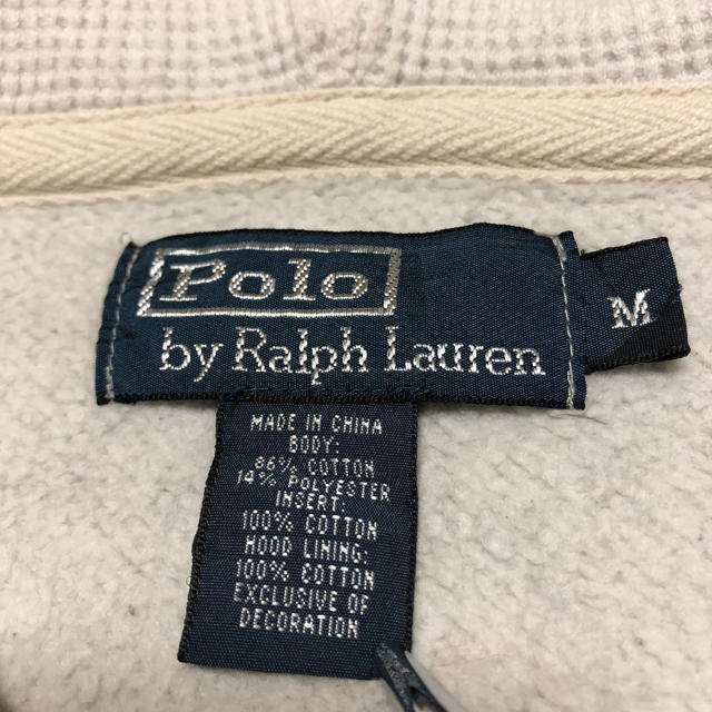 Ralph Lauren(ラルフローレン)のポロバイラルフローレン　スウェット　パーカー　フーディー　刺繍ロゴ　M メンズのトップス(パーカー)の商品写真