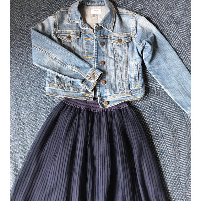 Old Navy(オールドネイビー)の値下げしました！OLD NAVY  Gジャン キッズ/ベビー/マタニティのキッズ服女の子用(90cm~)(ジャケット/上着)の商品写真