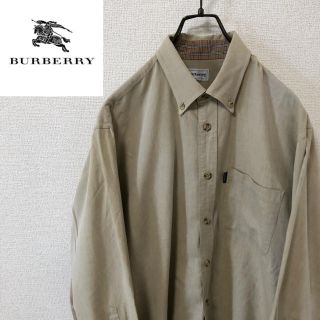 バーバリー(BURBERRY)の【専用】90s  Burberry ビンテージシャツ 長袖　ゆるだぼ(シャツ)