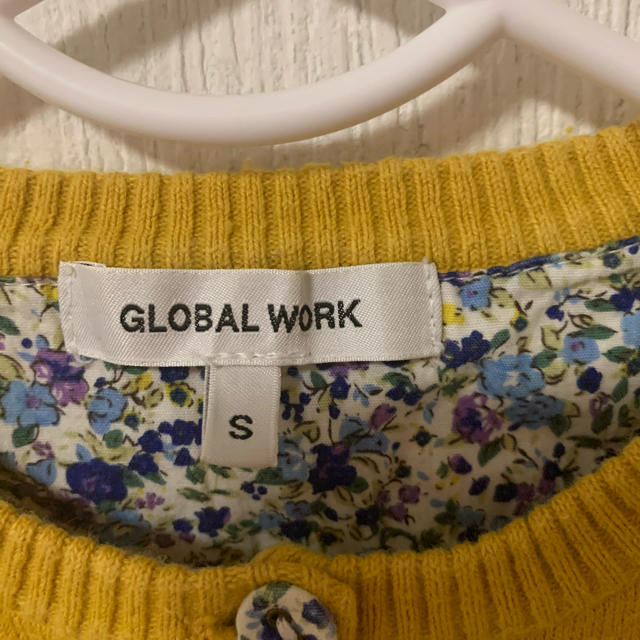 GLOBAL WORK(グローバルワーク)のグローバルワーク　カーディガンS キッズ/ベビー/マタニティのキッズ服女の子用(90cm~)(カーディガン)の商品写真