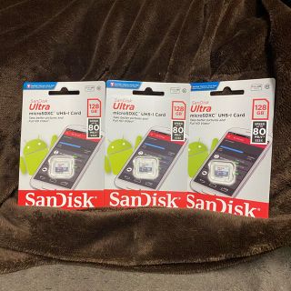 サンディスク(SanDisk)の【新品未開封】SanDisk マイクロSDカード 3枚セット(その他)