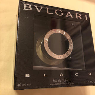 ブルガリ(BVLGARI)の【送料無料】新品未使用　ブルガリブラック　オードトワレ　40m(香水(男性用))